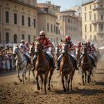 Сиенское Палио (Palio di Siena) в Италии