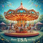 День карусели (National Carousel Day) в США