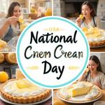 День пирога с лимонным кремом (National Lemon Cream Pie Day) в США